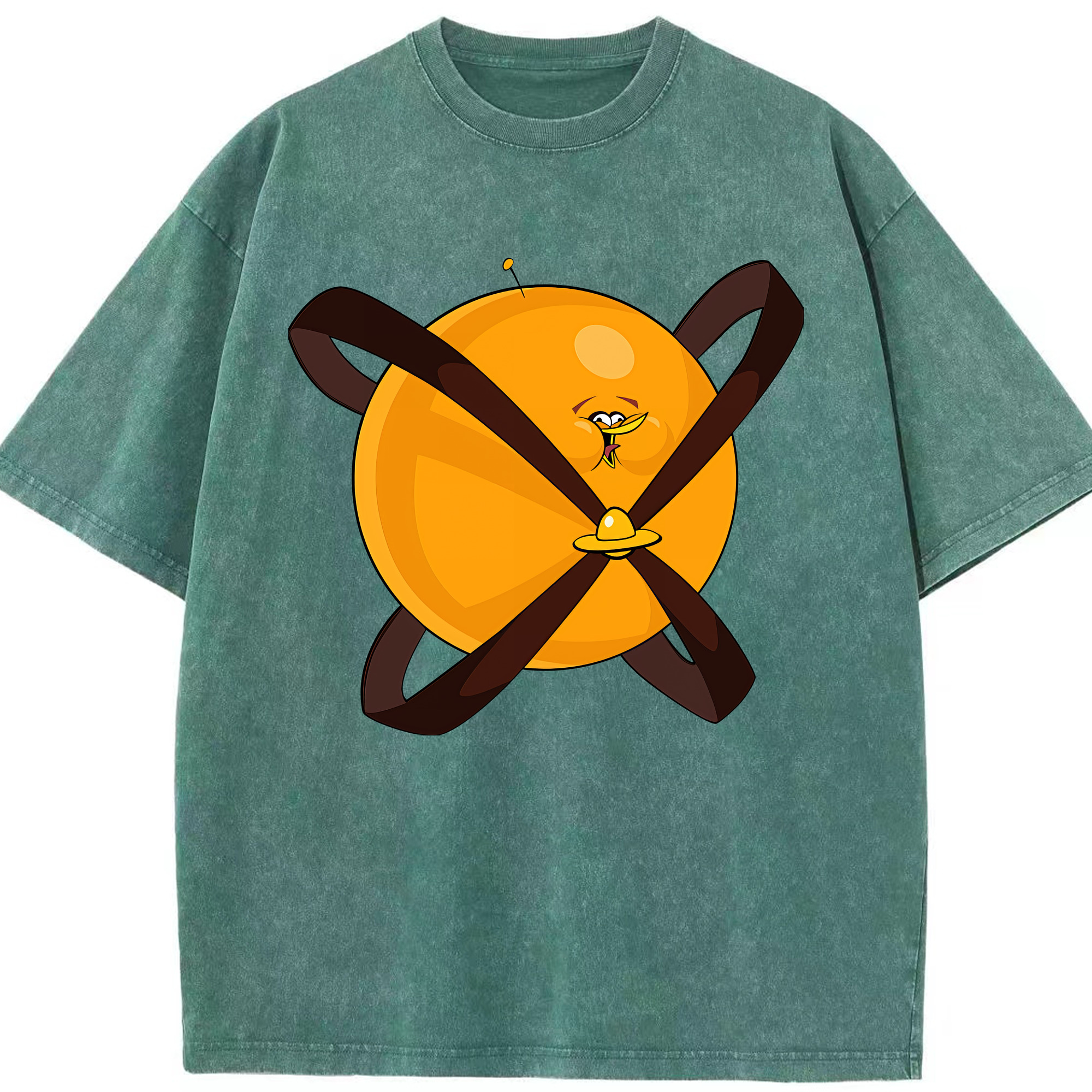 （画像用） Angry Birds アングリーバード 綿100% ヴィンテージ風 半袖Tシャツ（フロントプリント）